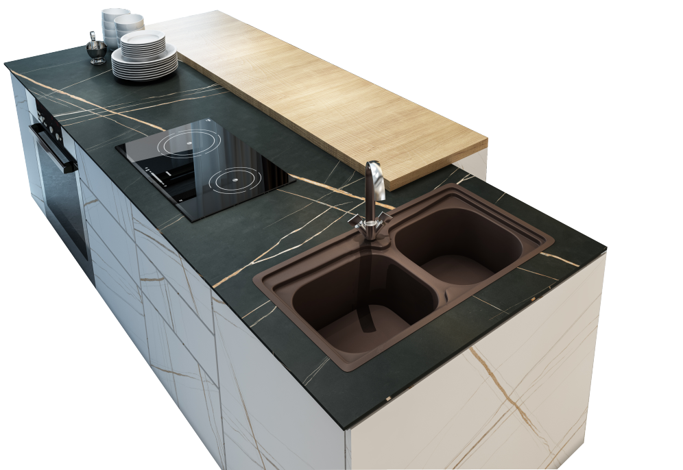 你與廚房之間，還差一點“巖”面(圖1)