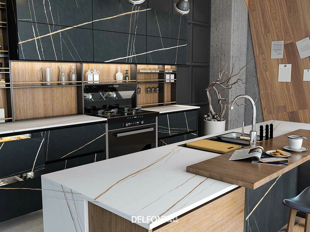 巖板施工常見問題有哪些?巖板膠牢固嗎?(圖2) 巖板施工常見問題有哪些?巖板膠牢固嗎?(圖2)