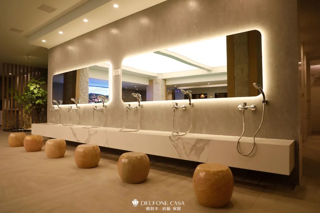 實景案例 | 6000㎡高端巖板會所,奢華感拉滿!(圖6) 實景案例 | 6000㎡高端巖板會所,奢華感拉滿!(圖6)