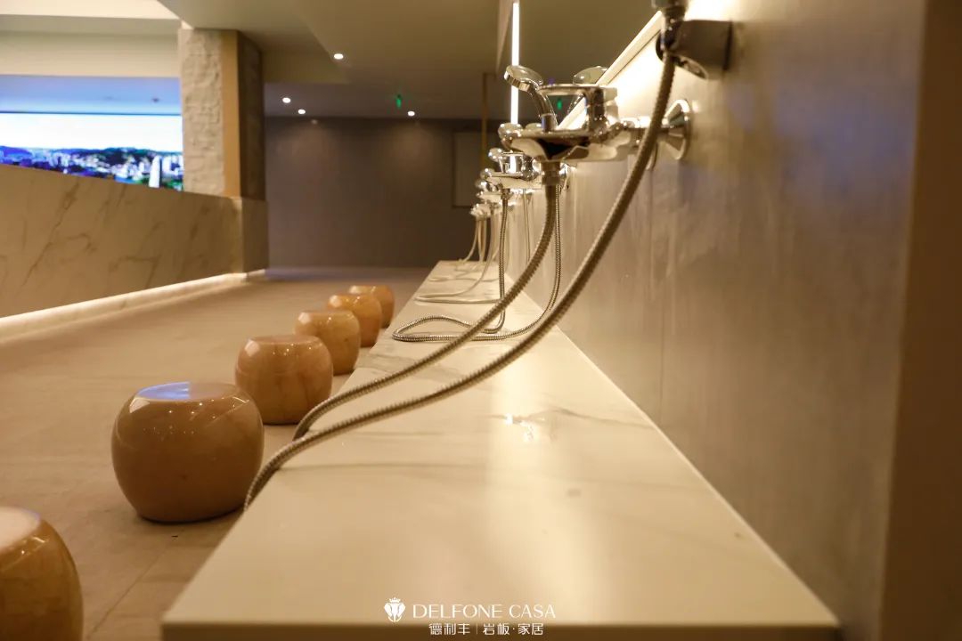 實景案例 | 6000㎡高端巖板會所,奢華感拉滿!(圖7) 實景案例 | 6000㎡高端巖板會所,奢華感拉滿!(圖7)