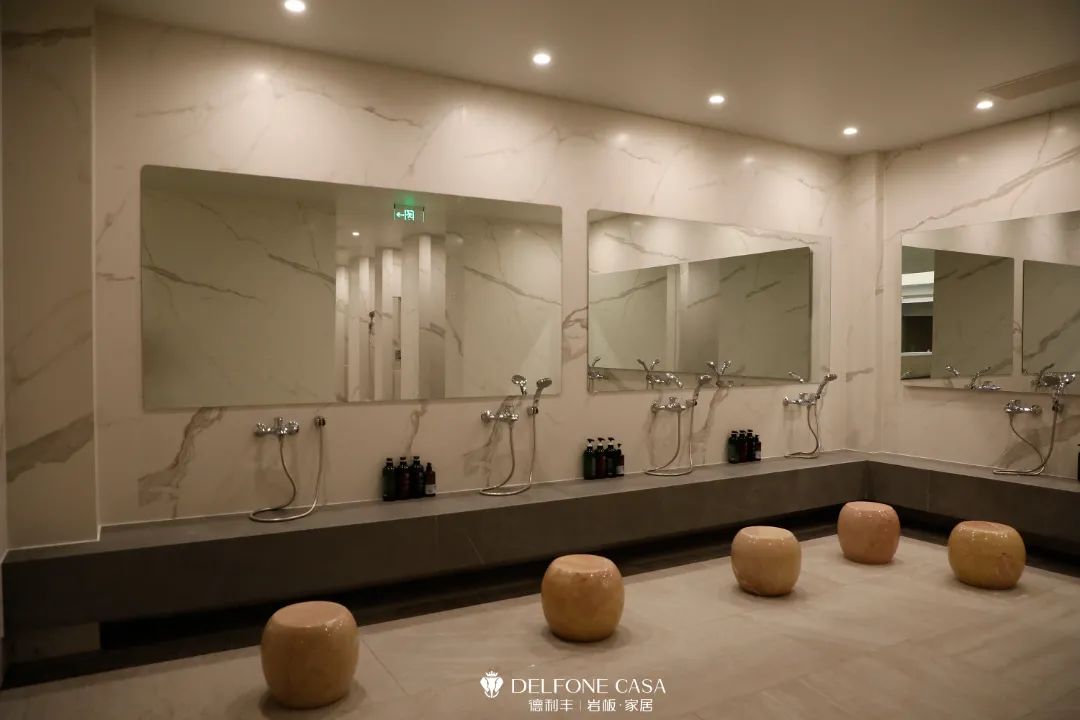 實景案例 | 6000㎡高端巖板會所,奢華感拉滿!(圖10) 實景案例 | 6000㎡高端巖板會所,奢華感拉滿!(圖10)