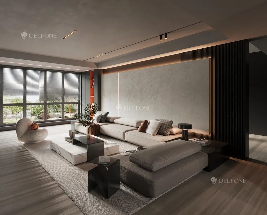 DELFONE家裝新品 | 萊姆石系列-3D微肌理,微米級的細節美(圖9) DELFONE家裝新品 | 萊姆石系列-3D微肌理,微米級的細節美(圖9)