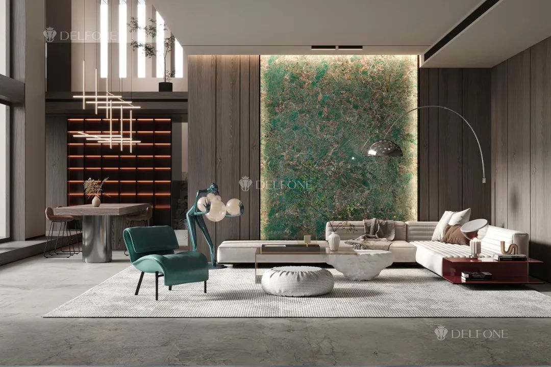 DELFONE家裝巖板 | 羅馬理石系列 “奧古斯”,演繹質感生活