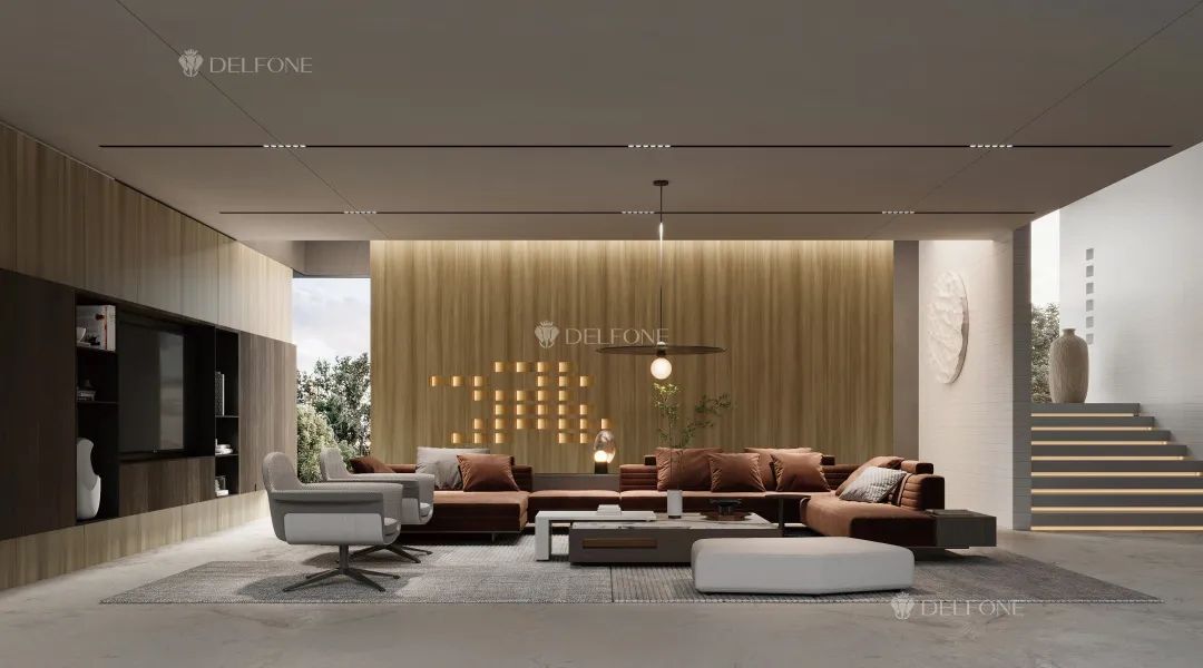 DELFONE家裝巖板 | 北美胡桃木、北美胡桃木棕,攜木之美打造夢中情家