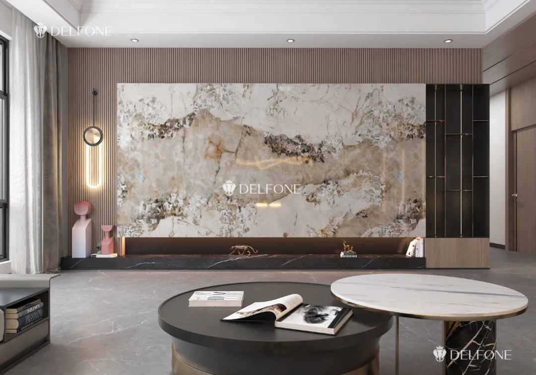 DELFONE案例分享 | 280㎡輕奢大平層，恰到好處的精致感