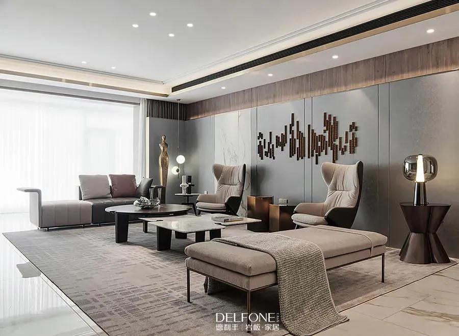 DELFONE案例分享| 巖板成就輕奢優(yōu)雅的高定家居!(圖3) DELFONE案例分享| 巖板成就輕奢優(yōu)雅的高定家居!(圖3)