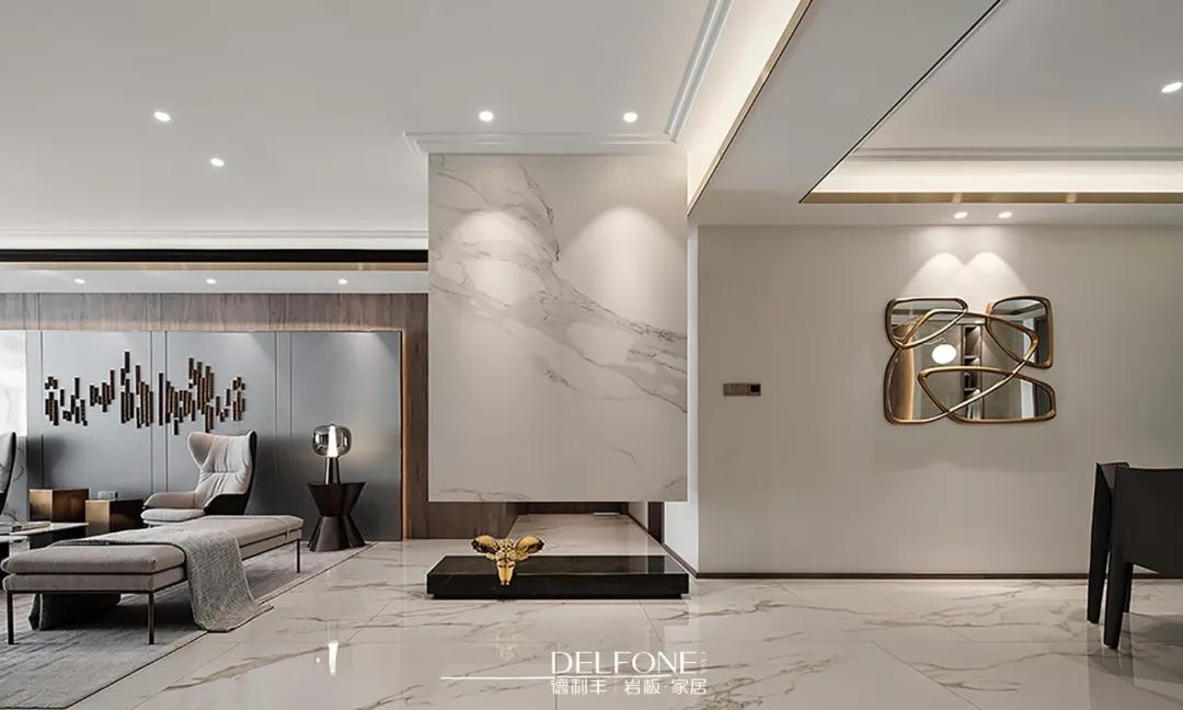 DELFONE案例分享| 巖板成就輕奢優(yōu)雅的高定家居!(圖4) DELFONE案例分享| 巖板成就輕奢優(yōu)雅的高定家居!(圖4)