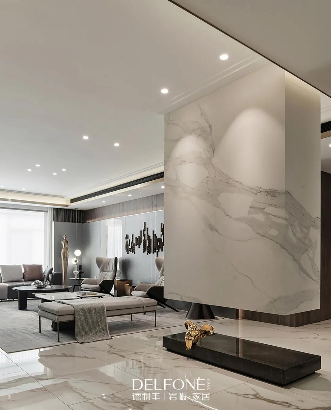 DELFONE案例分享| 巖板成就輕奢優(yōu)雅的高定家居!(圖5) DELFONE案例分享| 巖板成就輕奢優(yōu)雅的高定家居!(圖5)