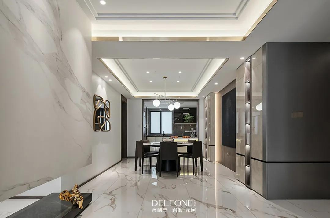 DELFONE案例分享| 巖板成就輕奢優(yōu)雅的高定家居!(圖7) DELFONE案例分享| 巖板成就輕奢優(yōu)雅的高定家居!(圖7)