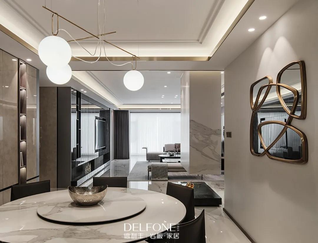 DELFONE案例分享| 巖板成就輕奢優(yōu)雅的高定家居!(圖8) DELFONE案例分享| 巖板成就輕奢優(yōu)雅的高定家居!(圖8)