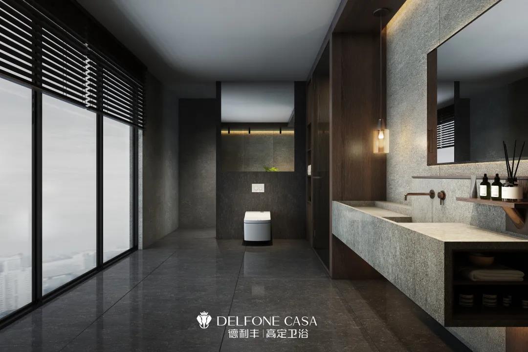 德利豐巖板高定衛(wèi)浴，開辟千億衛(wèi)浴新藍(lán)海(圖3)