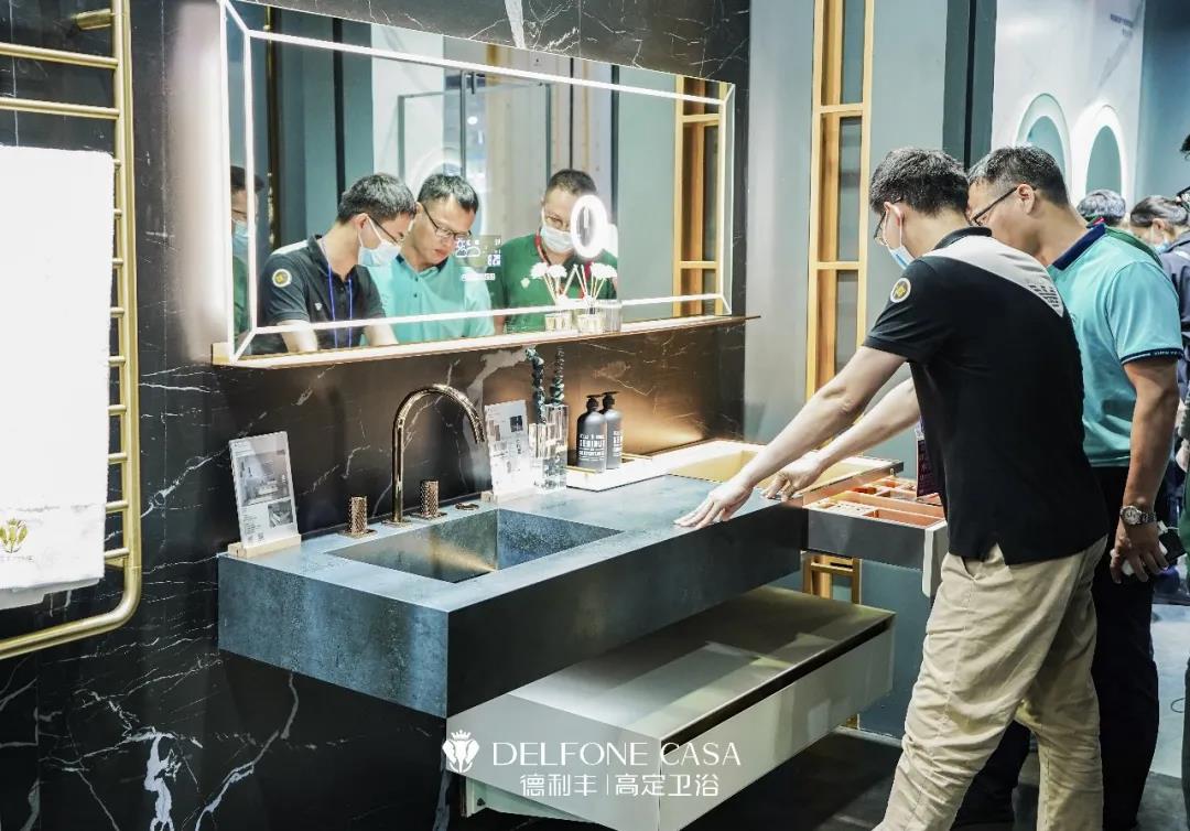 智空間,質體驗 | 德利豐高定衛浴驚艷亮相,引爆上海廚衛展(圖4) 智空間,質體驗 | 德利豐高定衛浴驚艷亮相,引爆上海廚衛展(圖4)