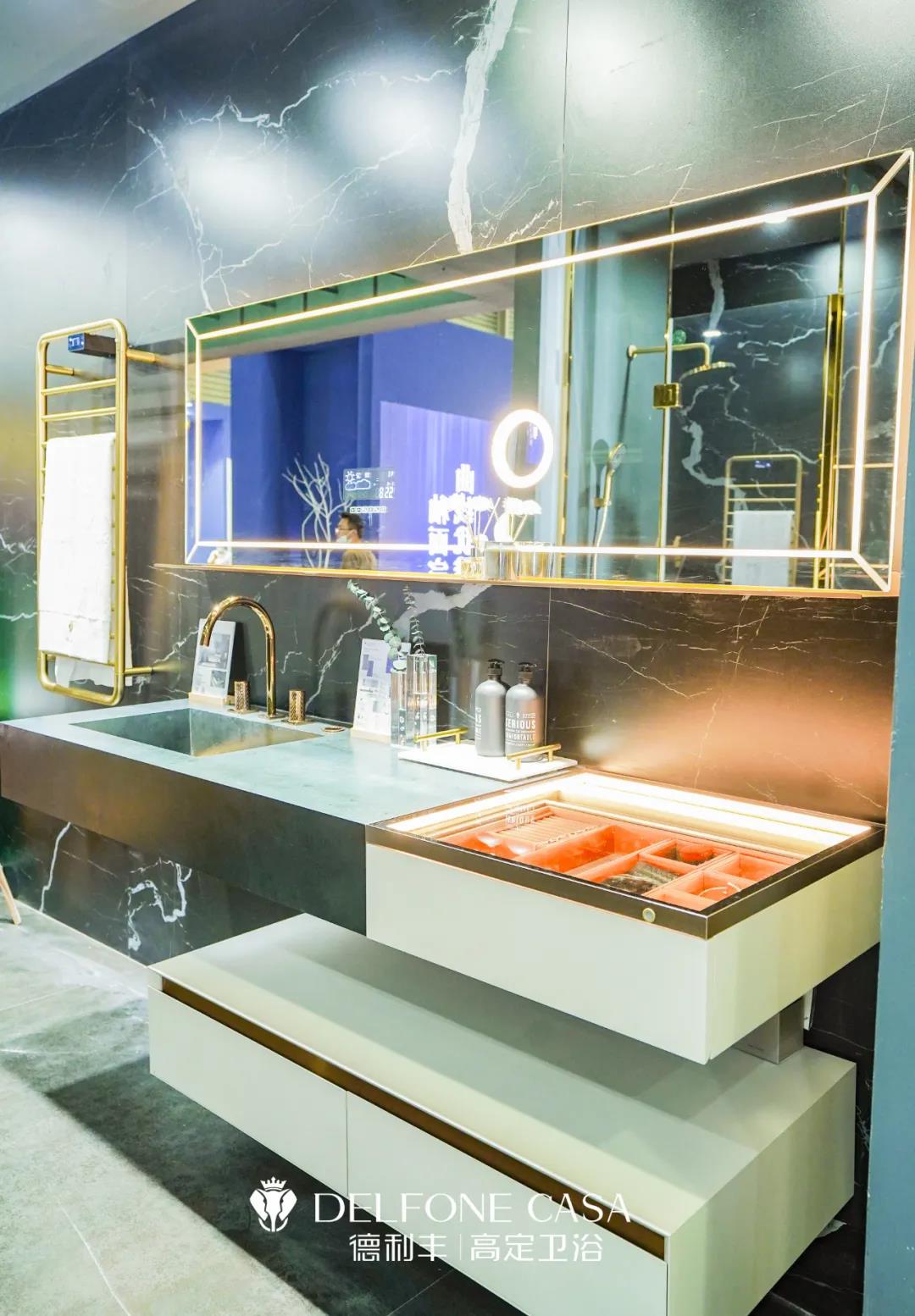智空間,質體驗 | 德利豐高定衛浴驚艷亮相,引爆上海廚衛展(圖5) 智空間,質體驗 | 德利豐高定衛浴驚艷亮相,引爆上海廚衛展(圖5)