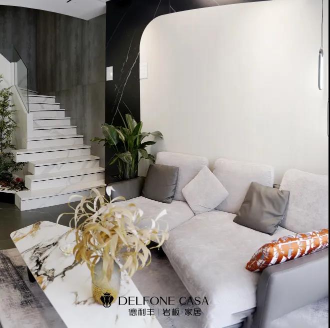 探店速遞 | 德利豐滕州巖板展館，呈現(xiàn)獨特空間美感(圖1)