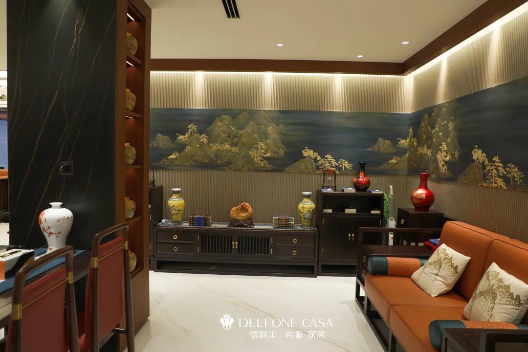 家裝案例 | 280㎡蘇州園林式巖板別墅，古典尊貴，古色古香(圖18)