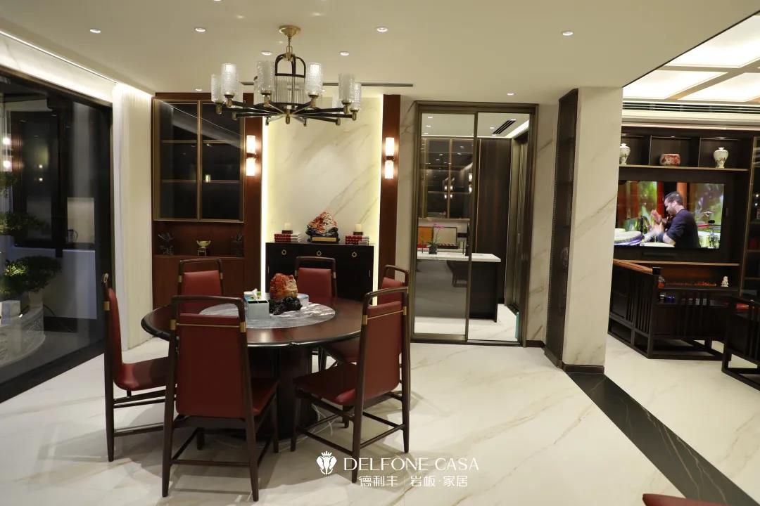 家裝案例 | 280㎡蘇州園林式巖板別墅，古典尊貴，古色古香(圖17)