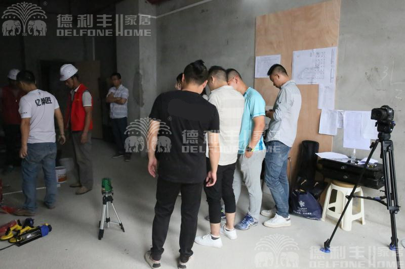 【揭秘】德利豐大巖板鋪貼視頻花絮，速速圍觀(圖4)