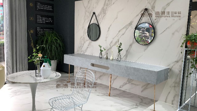 大巖板應用案例|輕松駕馭高顏值，巖板墻面玩出(圖1)