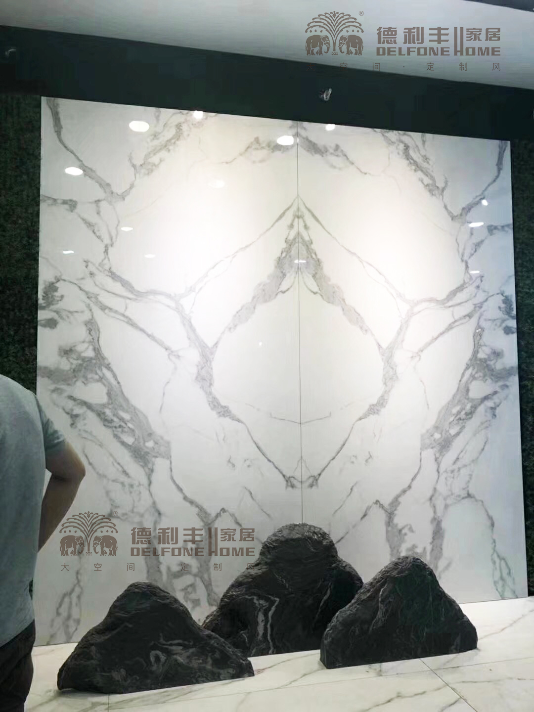 大巖板應用案例|輕松駕馭高顏值，巖板墻面玩出(圖3)