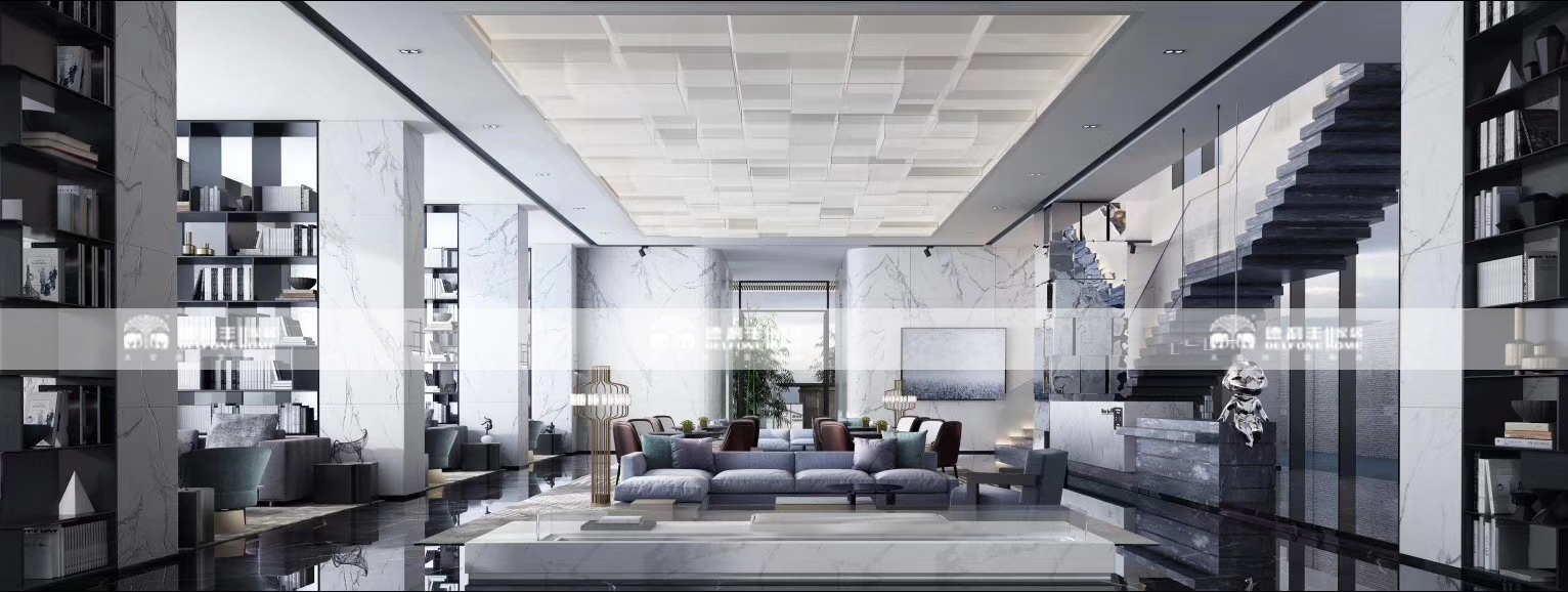 西安保利和光塵樾項目|用巖板打造高端生活空(圖4) 西安保利和光塵樾項目|用巖板打造高端生活空(圖4)