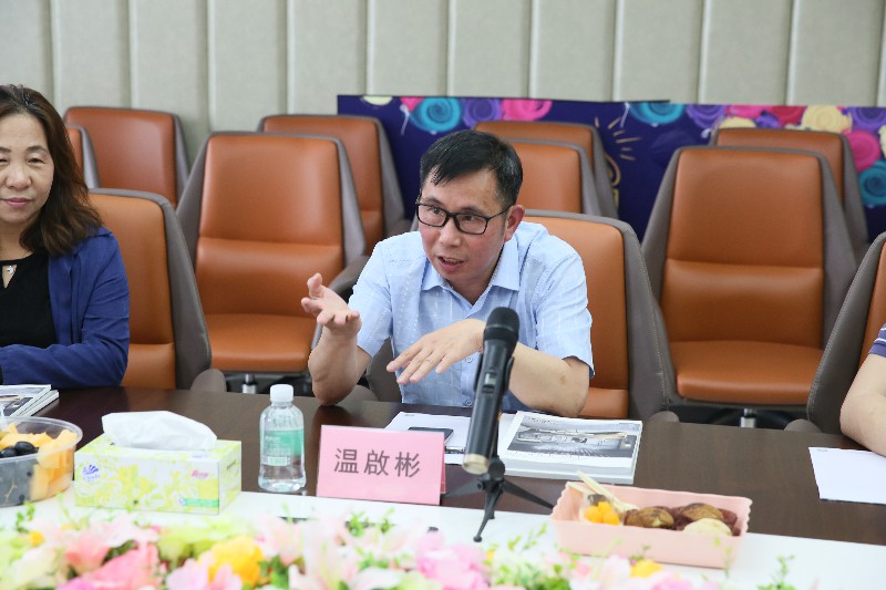 中建裝配設計院溫啟彬院長一行蒞臨金牌企業，(圖8)