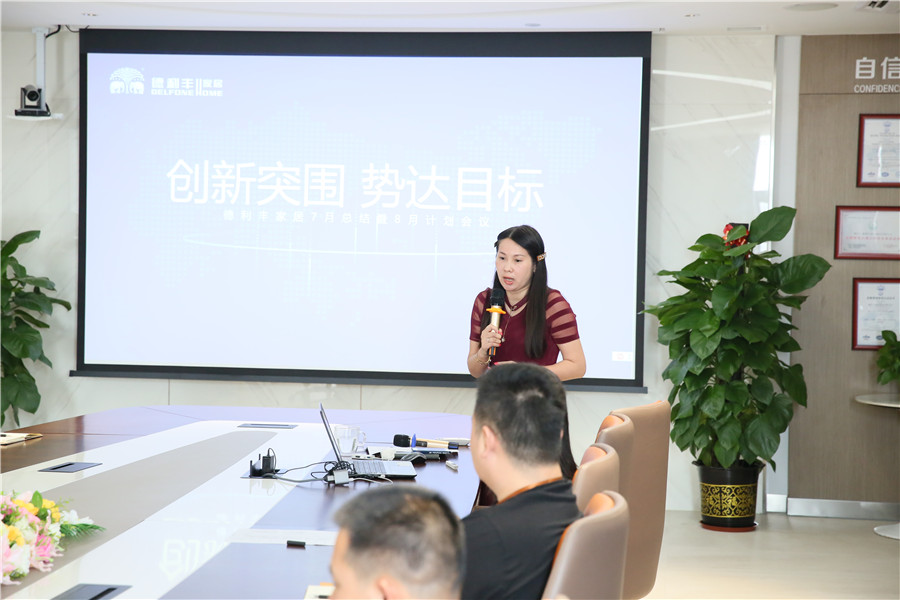 創新突圍 勢達目標——德利豐家居7月總結會圓滿(圖6)