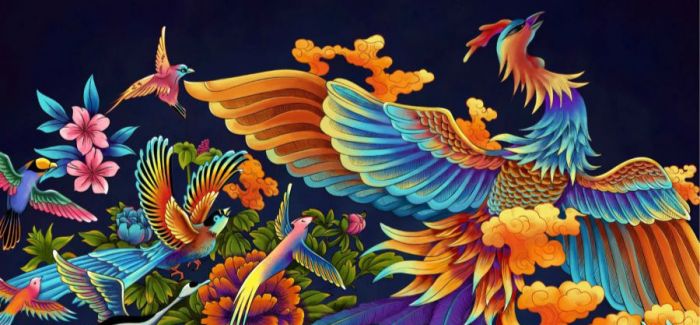 新品力作|金鳳凰——百鳥朝鳳 天降祥瑞(圖2) 新品力作|金鳳凰——百鳥朝鳳 天降祥瑞(圖2)