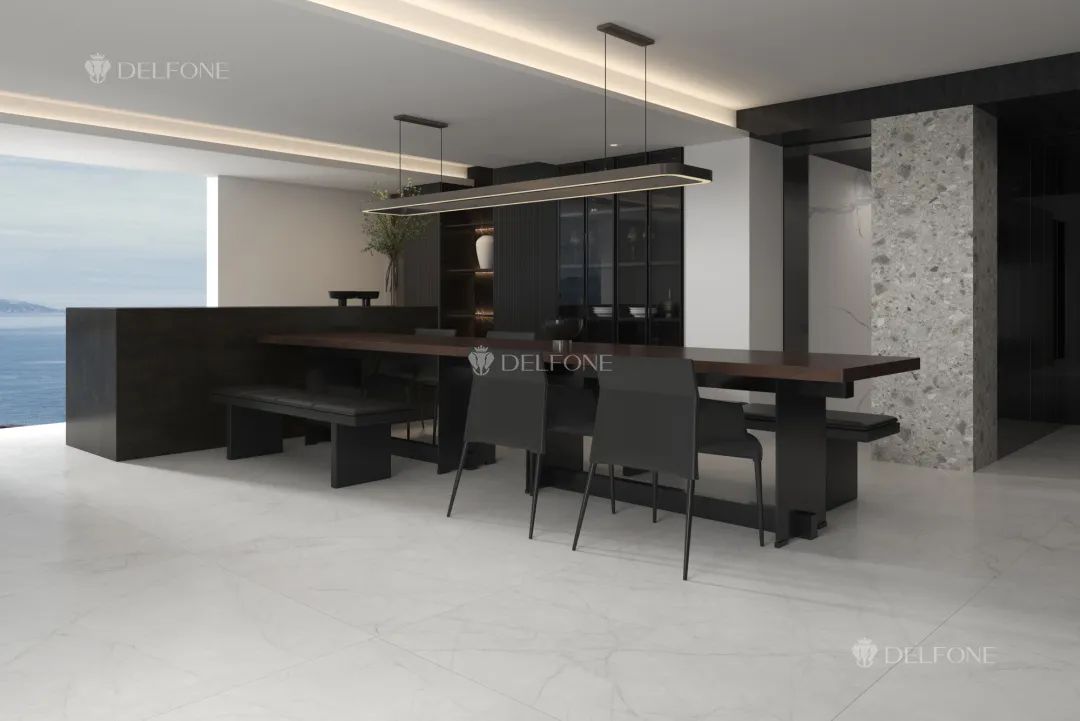 DELFONE家裝巖板 | 克里特雪白、米諾斯白,以一抹純凈的白色演繹靜謐之境(圖7) 圖片