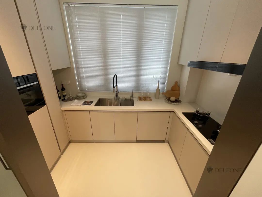 案例賞析 | 雅致別墅X極光白巖板,在純白之間靜享悠然生活(圖7) 圖片