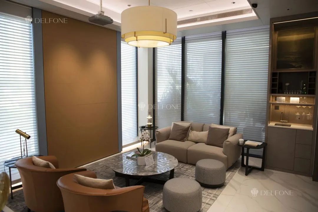 DELFONE案例分享 | 420㎡現(xiàn)代輕奢,全巖空間悅享高階質(zhì)感生活(圖3) 圖片