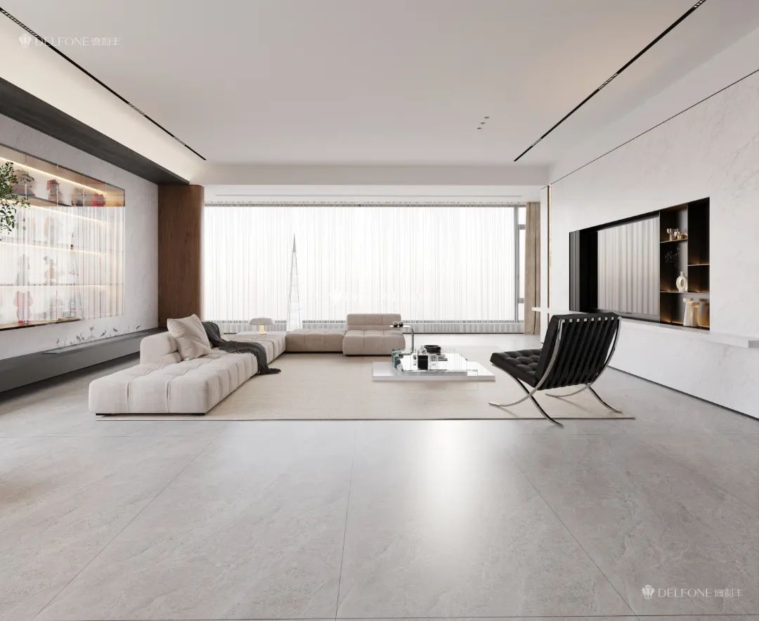 DELFONE案例分享 | 161㎡現代風格大平層，簡約生活美學(圖2)