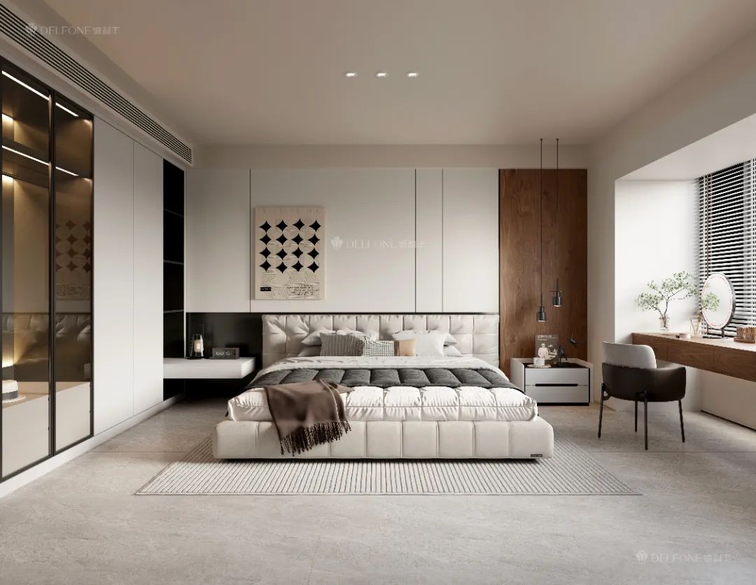 DELFONE案例分享 | 161㎡現代風格大平層，簡約生活美學(圖6)