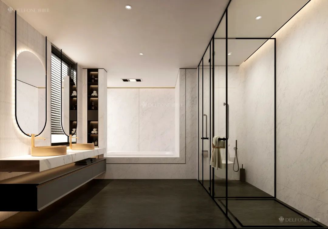 DELFONE案例分享 | 161㎡現代風格大平層，簡約生活美學(圖8)